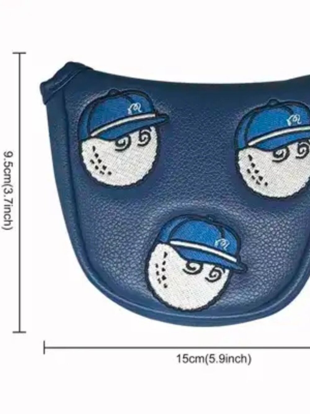 Malbon Golf Club Head Sleeve Semi-Circular Club Head Protective Cover